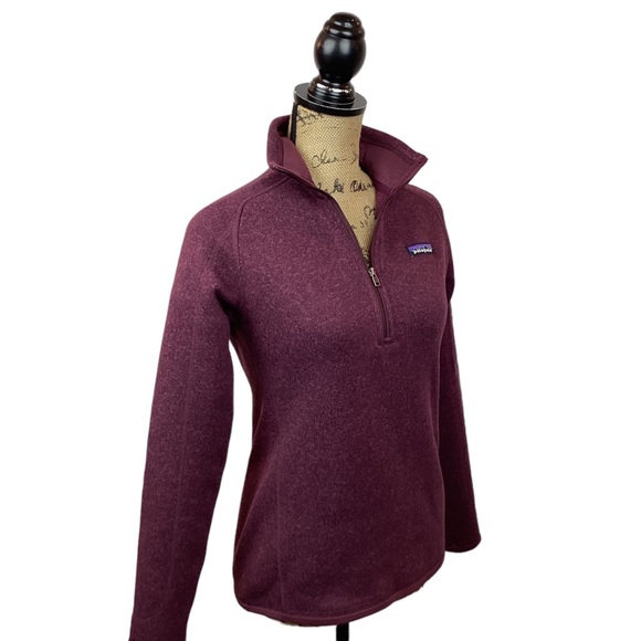 Patagonia Better Sweater 1/2 Zip Burgundy - Picture 2 of 13